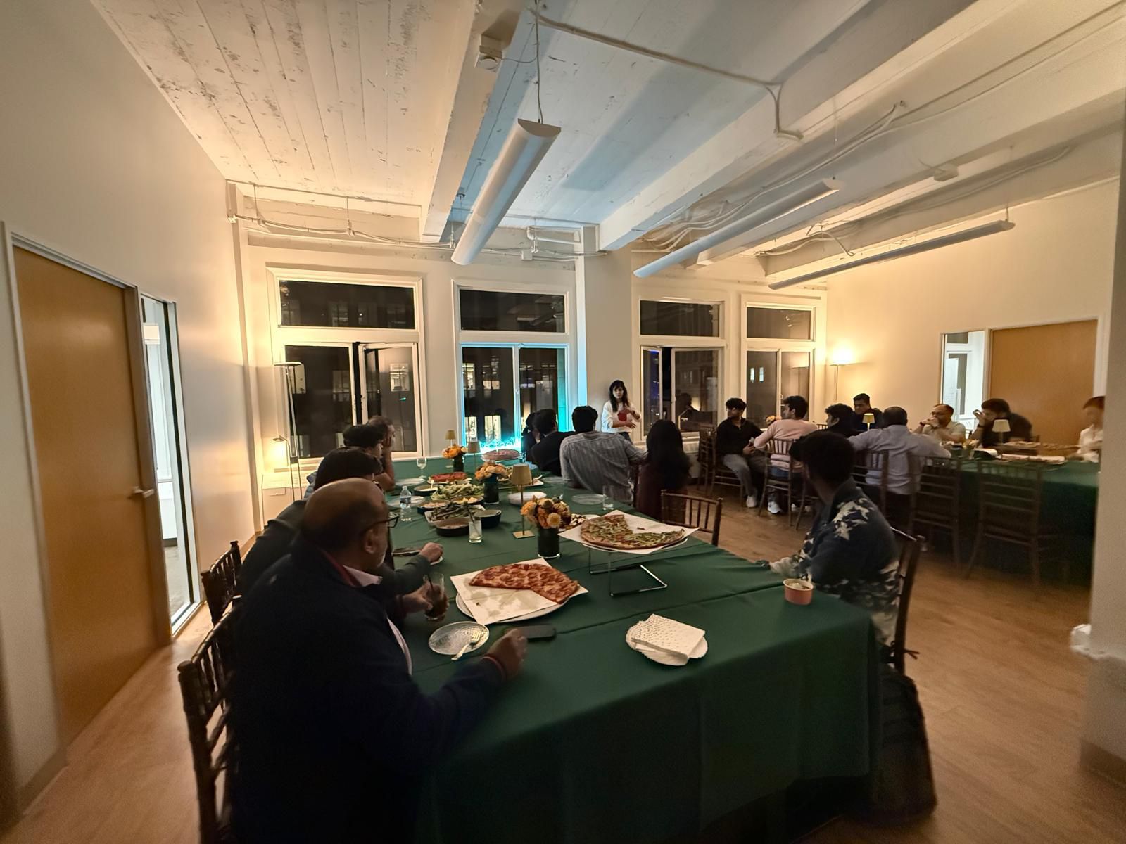 Schema portfolio dinner &ndash; group photo